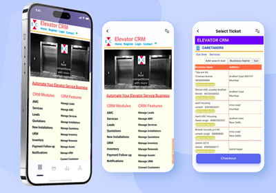 elevetor crm portfolio
