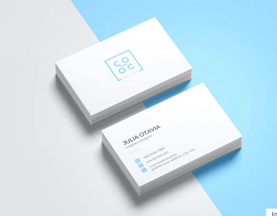 business card design services