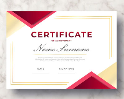 certificate designer in mumbai