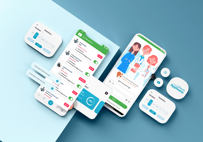 chs healthcare mobile app development portfolio