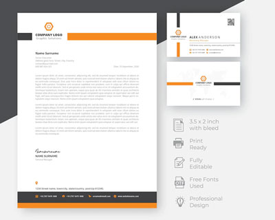 letterheads design services in Mira road