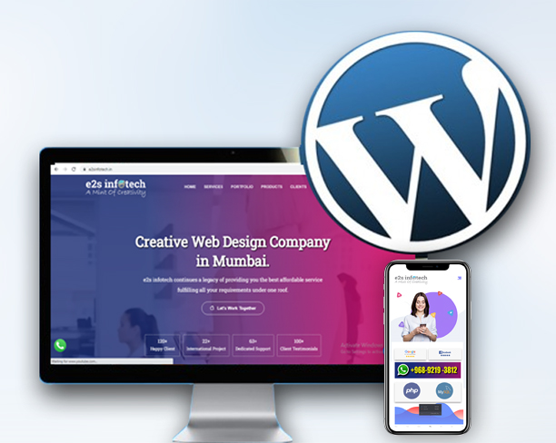 why wordpress website with e2s infotech